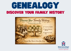 Genealogy 