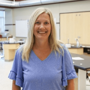 Torry Nunnelee, a white woman with long blonde hair.