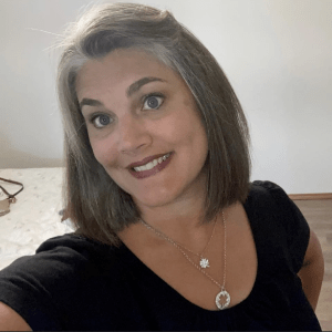 Jeannie Boudiette, a woman with short gray-brown hair.