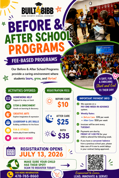 Before & After School VIP Program (Fee-Based) Logo