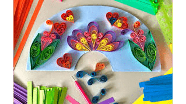415. Paper Quilling flyer