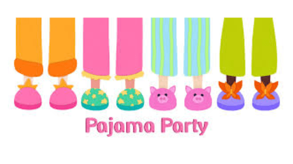 513. Pajama Party Fun flyer