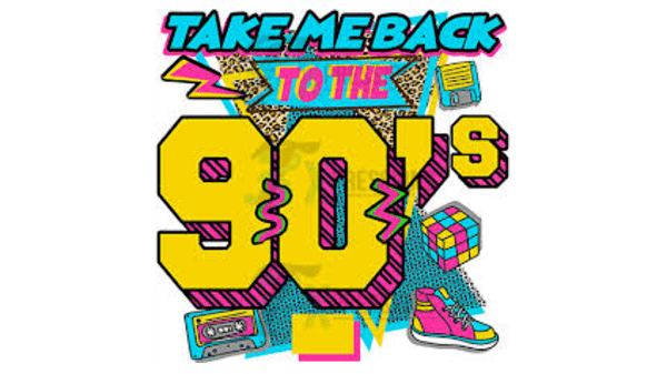 612. As If? Back to the 90's Camp flyer