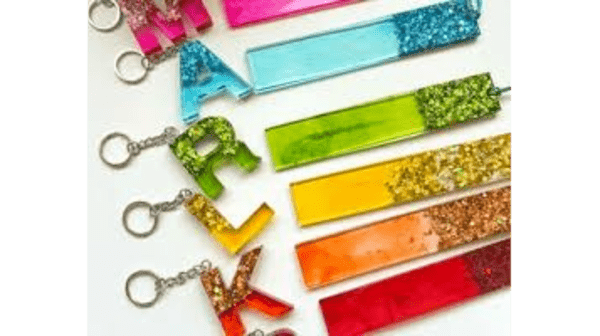 620. Resin & Glitter Crafts flyer
