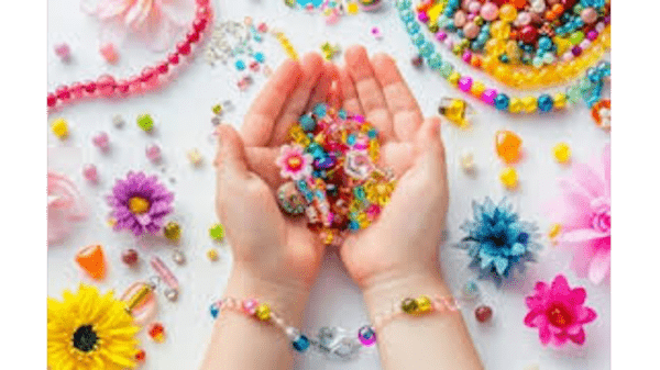 511. Beads, Sparkles & Crafts Camp flyer