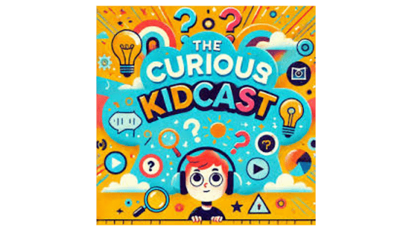 AG723. Curious Minds Podcast flyer