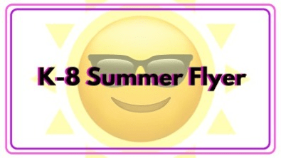 K-8 Kids' Safari Summer Flyer 2026