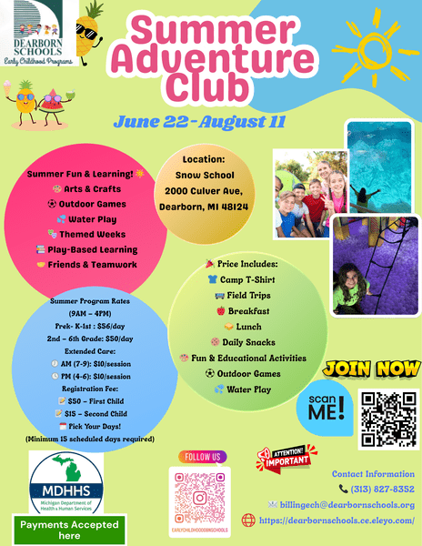 Summer Adventure Club Logo