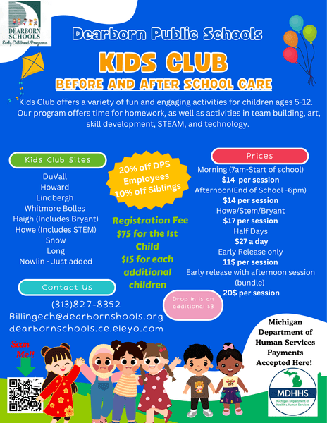 School Age Care Logo