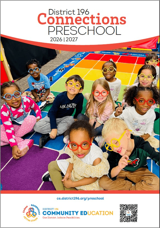 Connections Preschool 26-27 brochure cover image