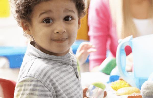 Preschool Child Care Logo