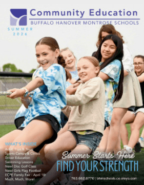 View Community Ed Winter/Spring Catalog 2026
